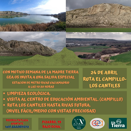 Ruta El Campillo - Los Cantiles con limpieza ecológica